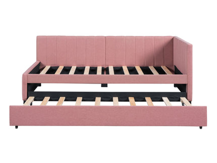 Upholstered Daybed, Sofa Bed Frame, No Box Spring Needed