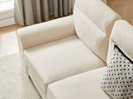 3 Seater Elegant Stationary Sofa