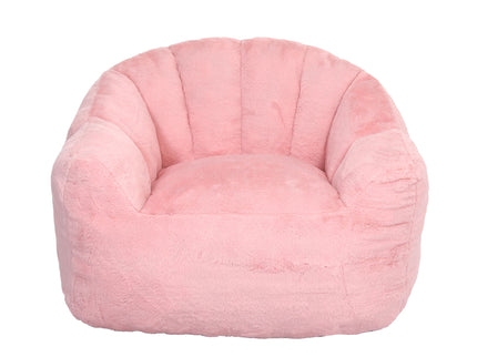 Beanbag Chair, Beanbag Sofa Chair With Armrests Stuffed High Density Foam