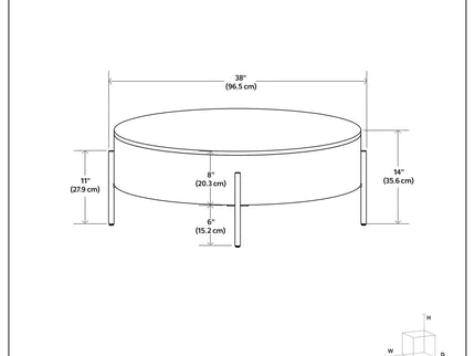 Rayburn - Drum Table