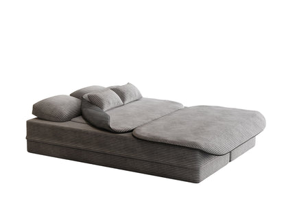 2 In 1 Foldable Sofa Bed With Multi Functional Blanket