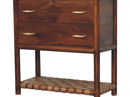 Regency - Woven 2 Drawer Nightstand - Brown