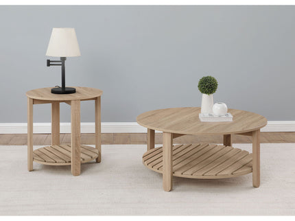 Altos - 1 Shelf Round Table