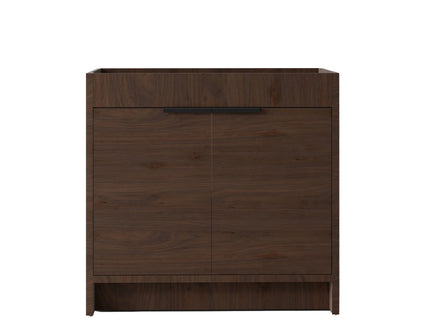 Freestanding Bathroom Vanity Cabinet With Soft Close Doors, Cabinet Only