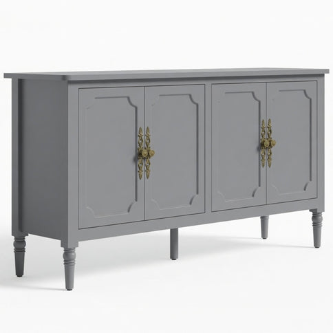 Vintage Buffet Cabinet With Adjustable Shelves