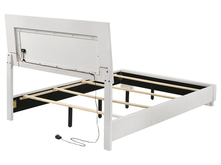 Felicity - LED Panel Bed With Built In Lighting