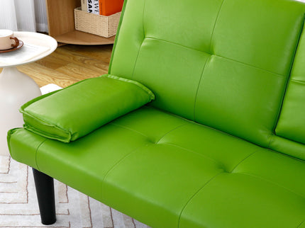 Sofa Bed With Foldable Design And Cup Holder