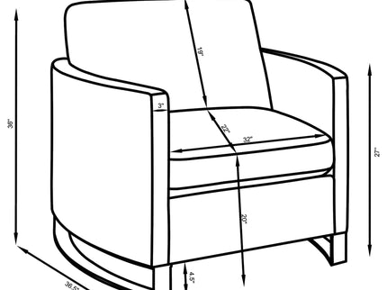 Whittier - Accent Chair - Camel