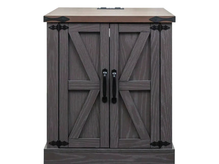 Nightstand With Adjustable Shelf