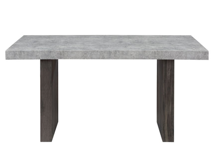Susan - Dining Table Set With Base - Gray