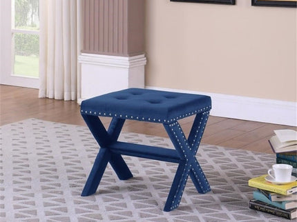 Upholstered Accent Bench With Nailhead Trim
