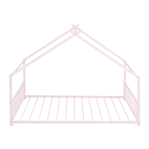 Metal House Bed