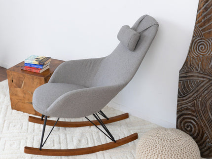 Chloe - Mid Century Modern Rocker Livingroom And Bedroom Chair