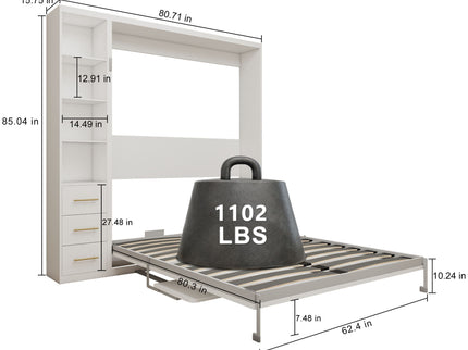 Folding Vertical Murphy Wall Bed