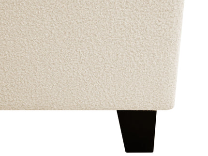 Platform Bed Frame With Tall Headboard And High Footboard