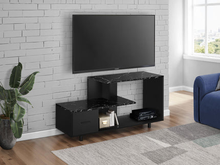 TV Stand, Console, Media Entertainment Center, Storage Drawer, Contemporary