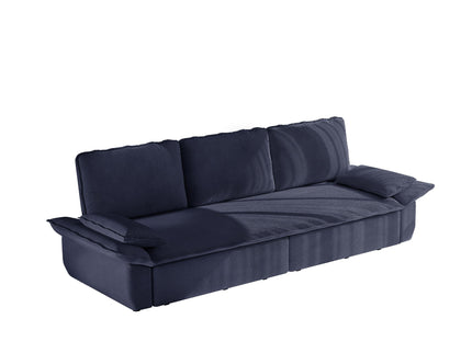 King Size Pull Out Sofa Bed, 3 In 1 Convertible Multifunctional