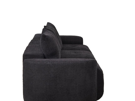 3 Seater With Thickened Armrests Sofa For Living Room
