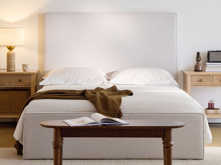 Lucas - Tall Headboard Upholstered Bed