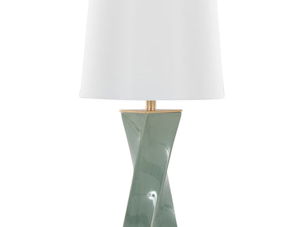 Curvo - Square Contemporary Table Lamp