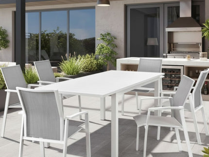 Patio Stackable Dining Chairs (Set of 4)
