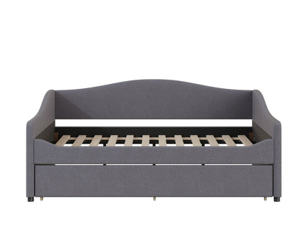 Upholstered Daybed With Light And Trundle