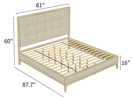 Adeline - Bed With LED Light (Low Footboard)