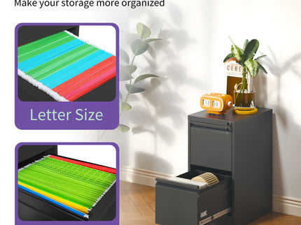 Steel Drawer Vertical File Cabinet With Lock For A4 Legal / Letter Size