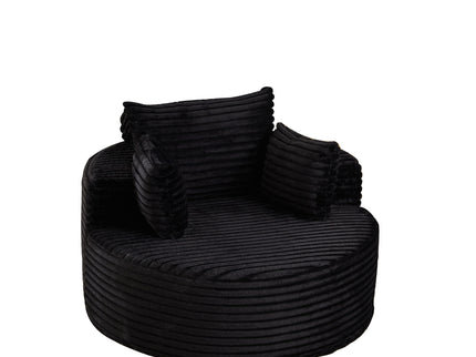 Modern Single Sofa With Backrest Pillow For Living Room