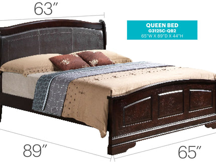 Panel Sleigh Bed Elegantly Crafted