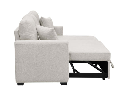 Upholstered Sectional With Pull Out Bed And Chaise Storage