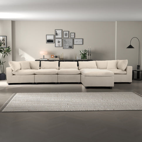 Hayward - Modular Sectional Sofa - Ivory