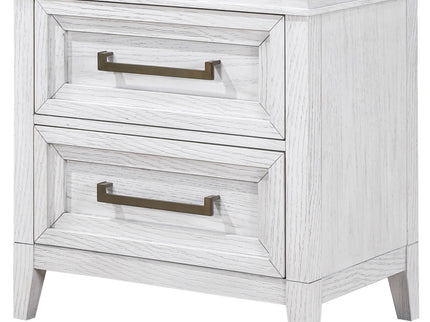 Avril - 2 Drawer Nightstand - White