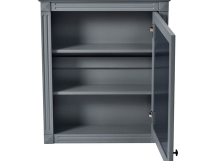 Wall Mounted Bathroom Storage Cabinet With Mirror, Medicine Cabinet With Height Adjustable Shelf