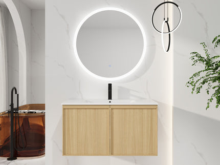Floating Bathroom Vanity With Sink Combo