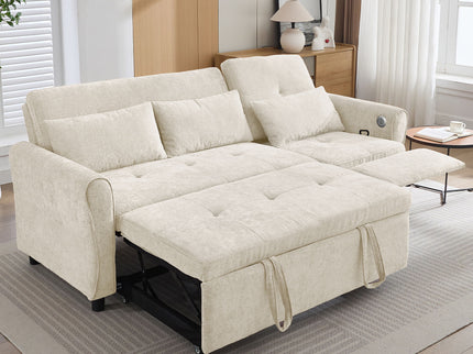 3 Seater Sofa Bed And Reversible Recliner
