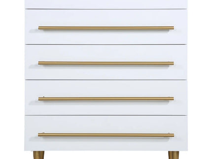 Contemporary 5 Drawer Chest For Bedroom