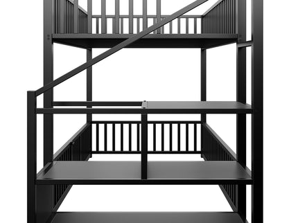 Bunk Bed With Storage Ladder, Compact Design