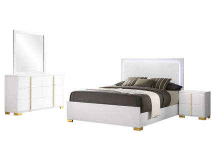 Jeremiah - 4 Piece Bedroom Set With LED Headboard