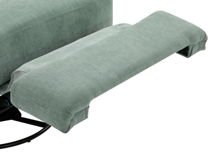 Manual Swivel Recliner Rocker Chair With Adjustable Backrest