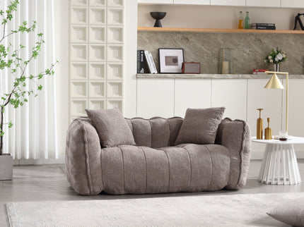 Cozy Beanbag Chair With High Resilience Foam Core For 2