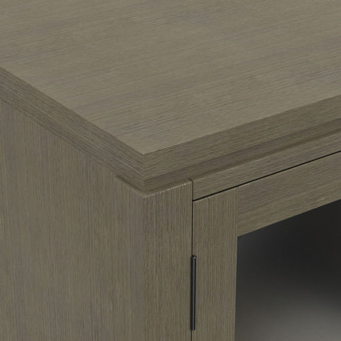Cosmopolitan - Wide TV Media Stand - Farmhouse Gray