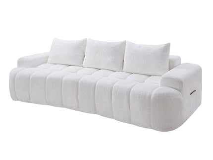 Extra Large Curved Front Compressed Sectional Sofa