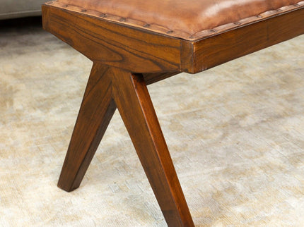 Chad - Bench - Brown / Tan