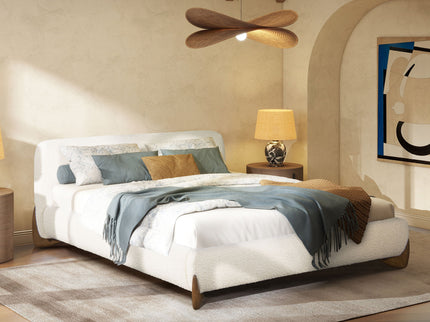 Alpine - Puffy Modern Platform Bed