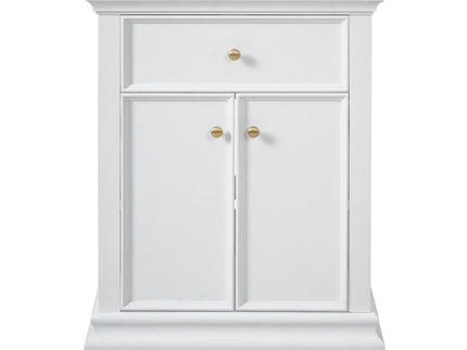 Modern Bathroom Vanity With Tip-Out Drawer And Soft-Close Hinges