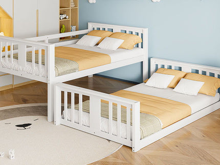 Solid Construction Bunk Bed & Ladder