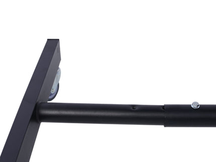 Adjustable Tear Down Work Table With Drawer For Garages, Repair Shops, And Diy, Portable, (4) 2.5" Swivel Casters, 220 Pound Capacity, Rubber Corners, Heavy Duty Steel