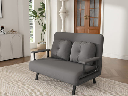 5 In 1 Convertible Sofa Bed For 2 With Adjustable Backrest