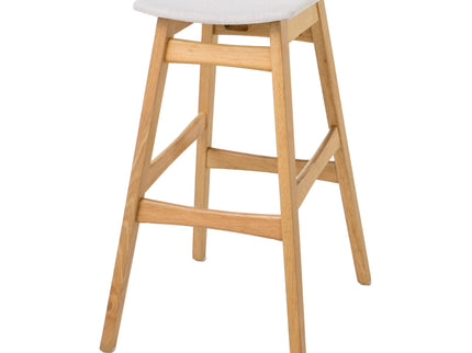 Modern Bar Stool Set With Upholstered Seating